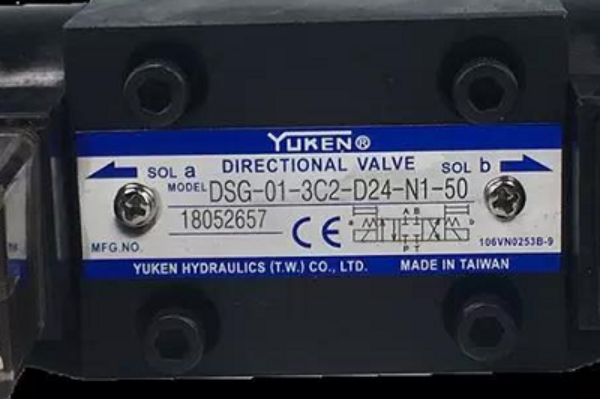 YUKEN油研電磁閥DSG-01-3C4-D24-N1-50、MSW-03-X-40型號解析，詳細參數